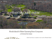 Tablet Screenshot of earthcarefarm.com